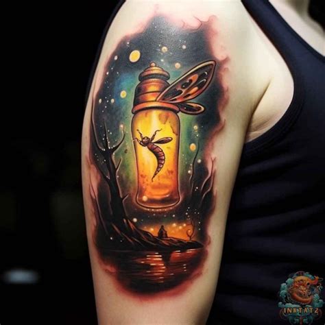 firefly tattoo|Unleashing the Magic: The Enchanting World of Firefly Tattoos: .